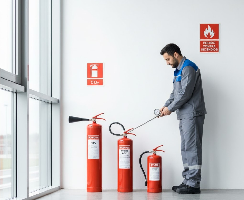 extintor adecuado
