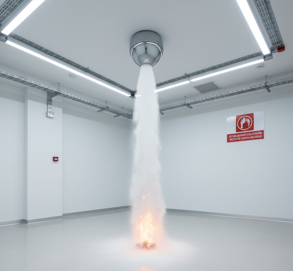 extintores automáticos