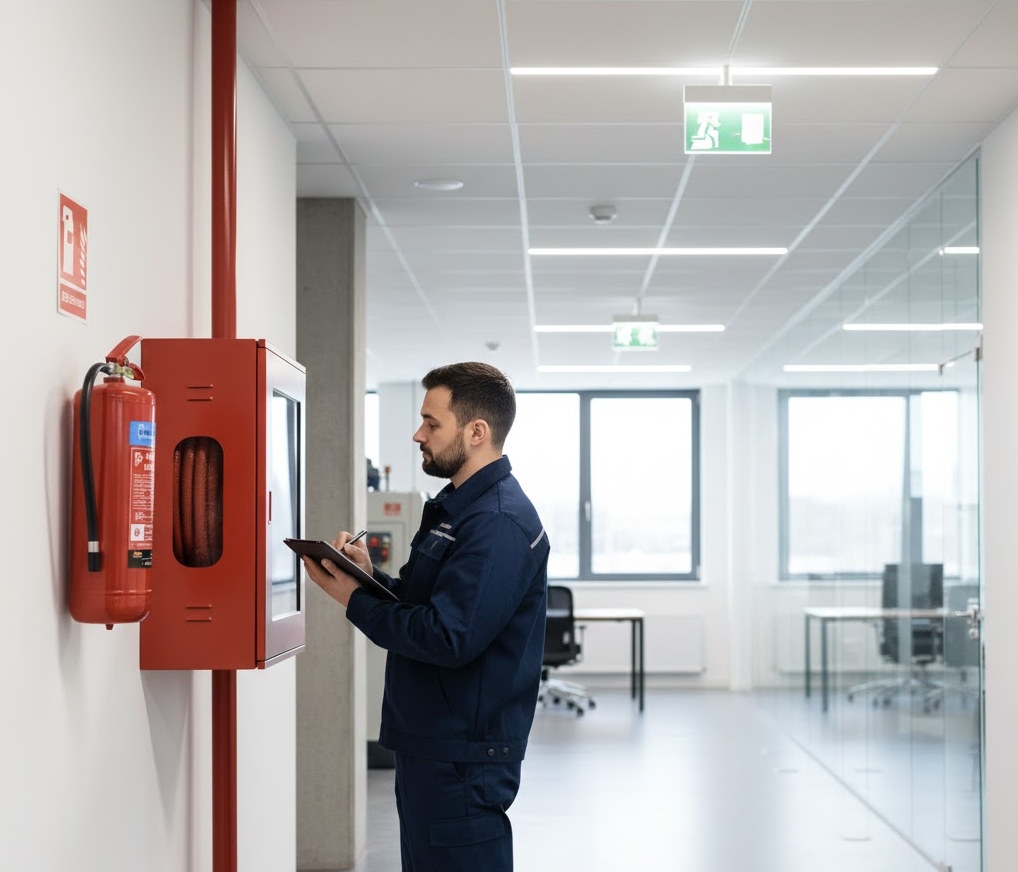 revisiones de sistemas de protección contra incendios