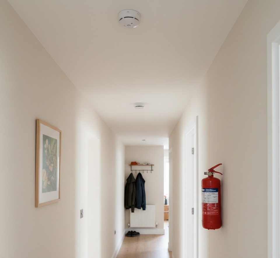 sistemas de protección contra incendios en viviendas