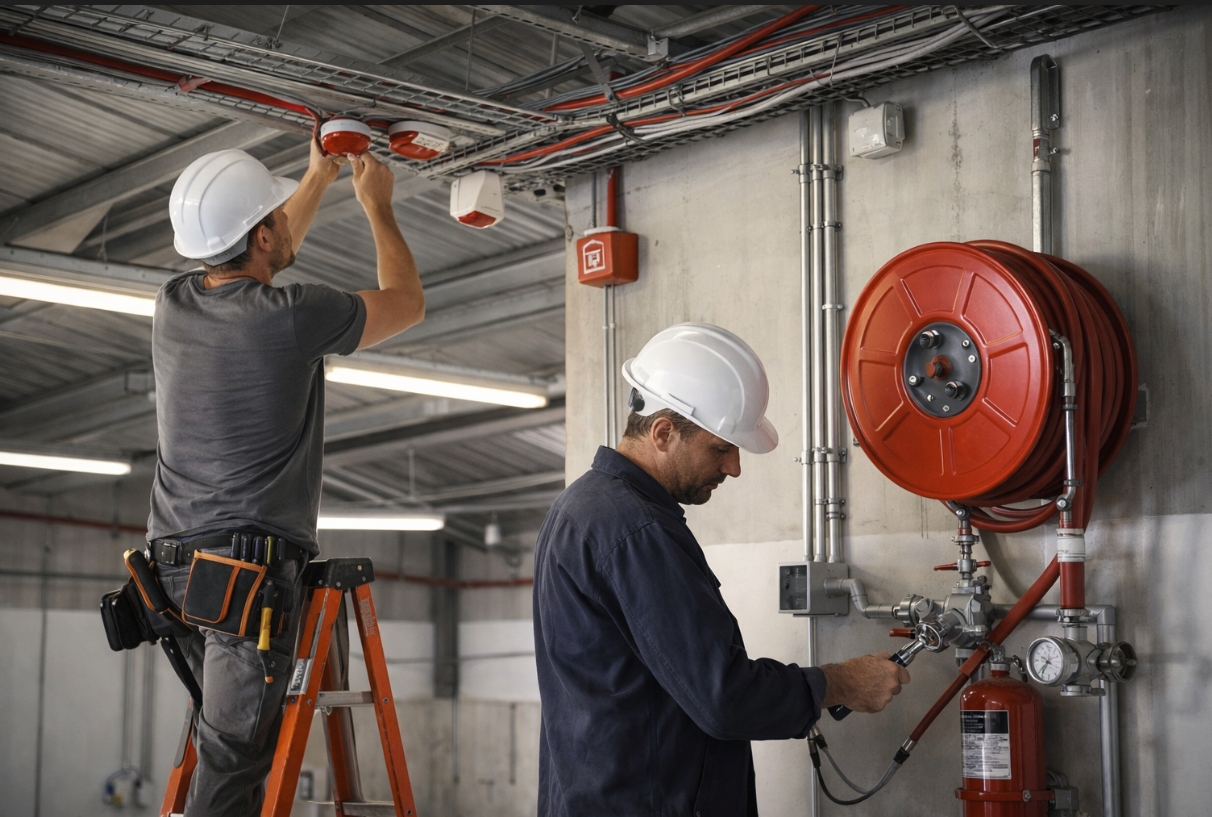 instalación de sistemas PCI